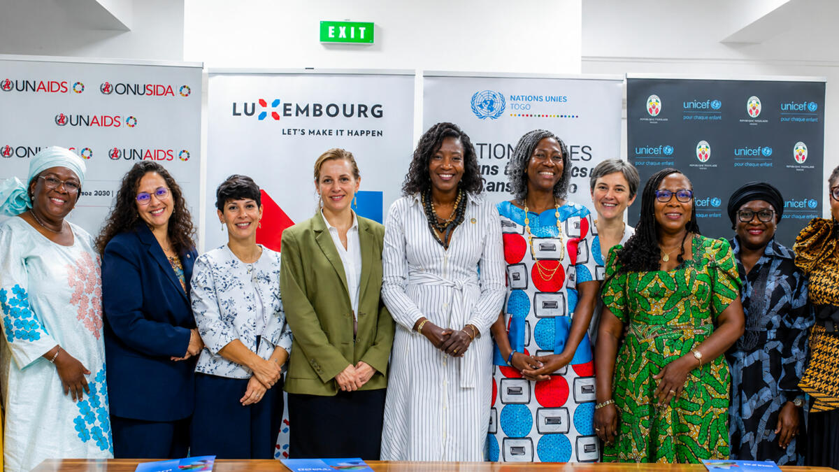 Protection de l’enfance et lutte contre le vih : le togo lance un programme de 4,5 millions d’euros avec le Luxembourg et l’ONU